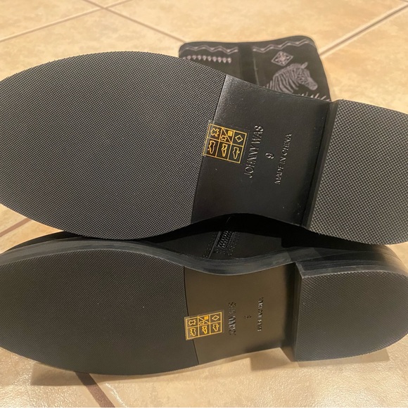 NEW Johnny Was Biya JWLA workshop Watipaso tall embroidered suede boots size 9 - Picture 3 of 7